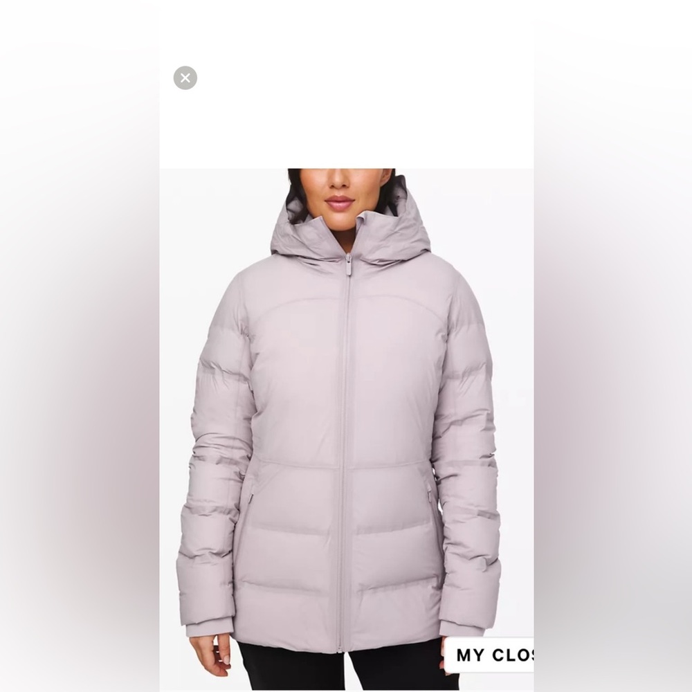 Lululemon StretchSeal™ Sleet Street 600-Down-Fill Jacket, smoky blush